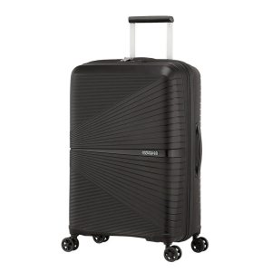Kõvakohver 67 cm, 8-rattaline, must (Onyx Black), TSA koodlukk, American Tourister Airconic