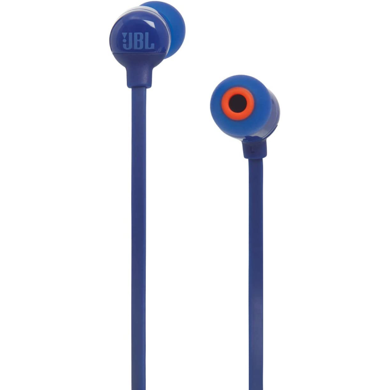 Juhtmevabad kõrvaklapid, sinine, JBL Bluetooth in-ear T110BT