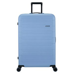american tourister novastream 77 helesinine kõvakohver reisikohver suur kohver