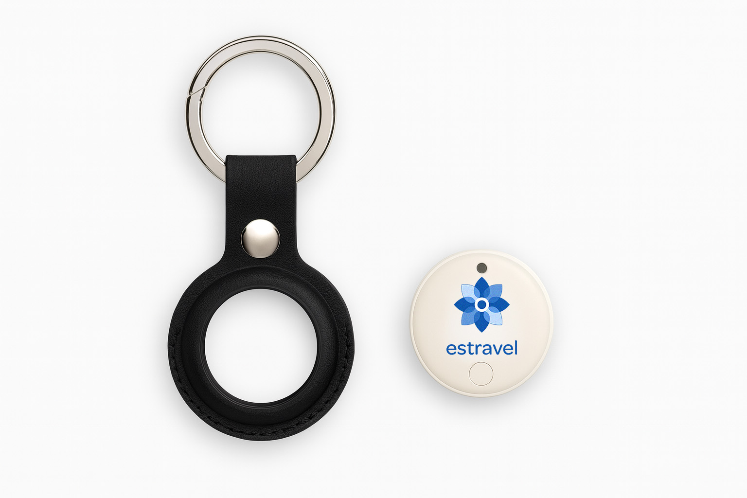 Estravel airtag Findmate dual lokaliseerija apple android võtmehoidjaga