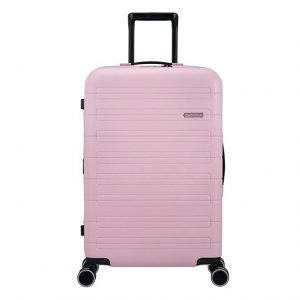 roosa kohver suur kõvakohver reisikohver american tourister novastream